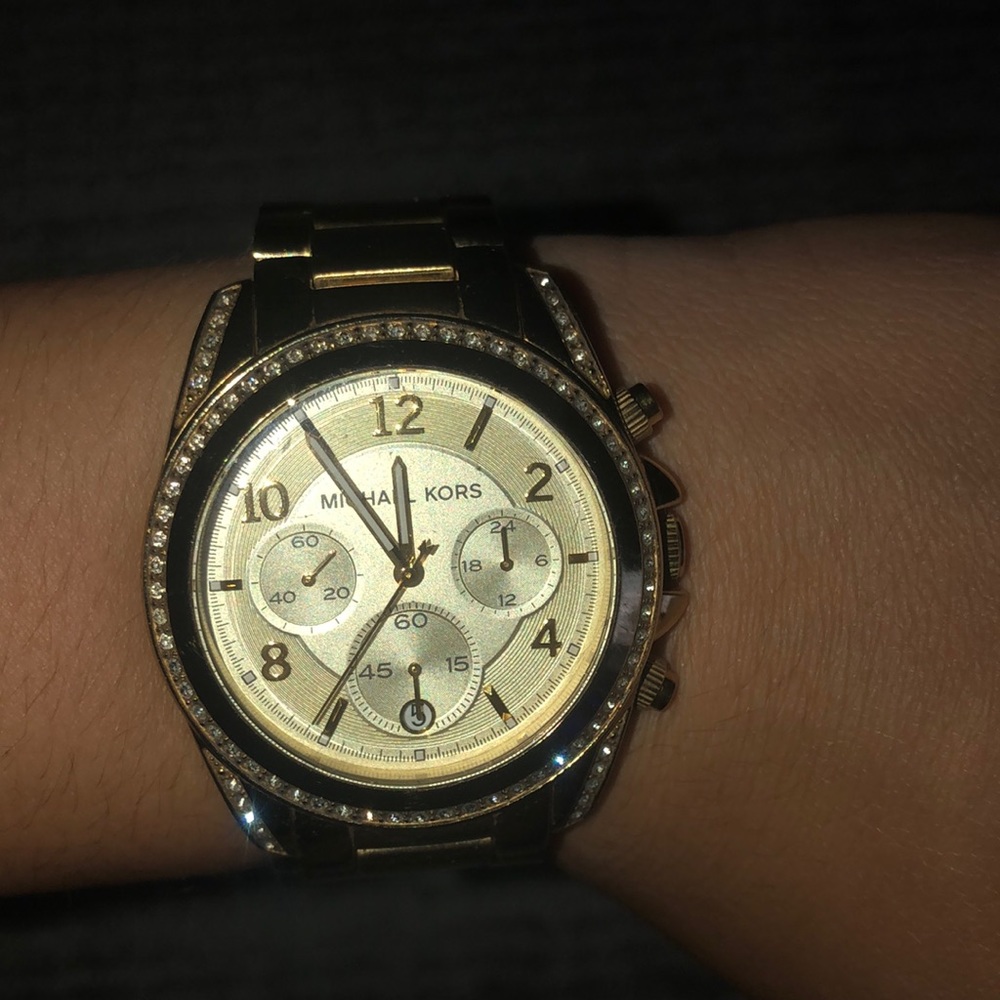 Gold watch